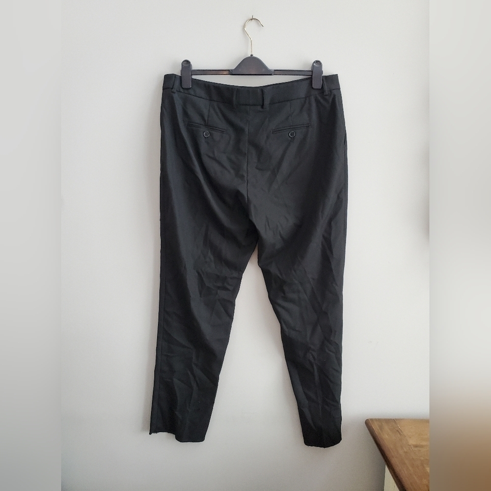 Tiffany and co womens black trousers. Size 14. EUC 28" inseam - Picture 8 of 10